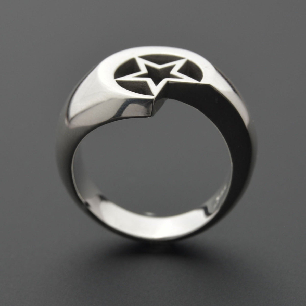 Mystic star and moon ring