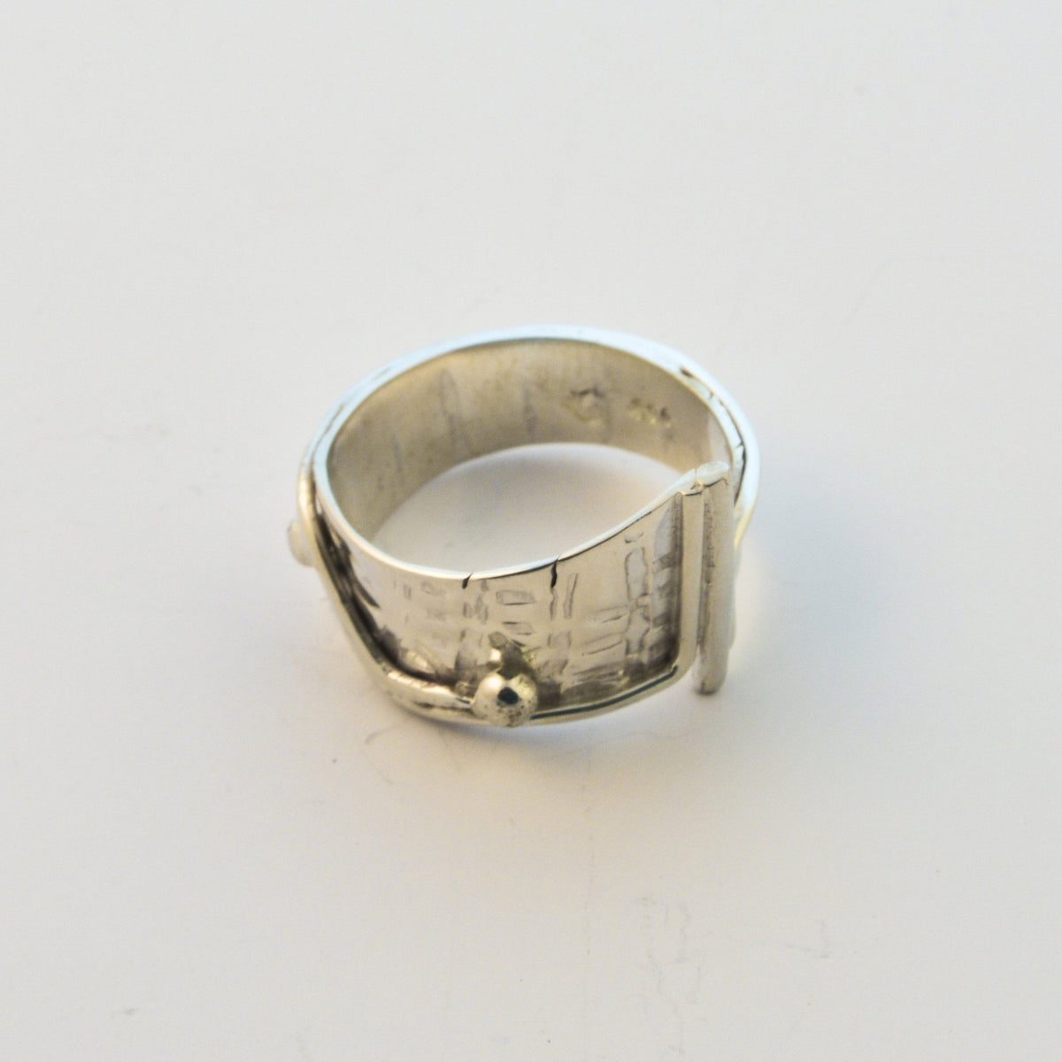 sterling silver art ring