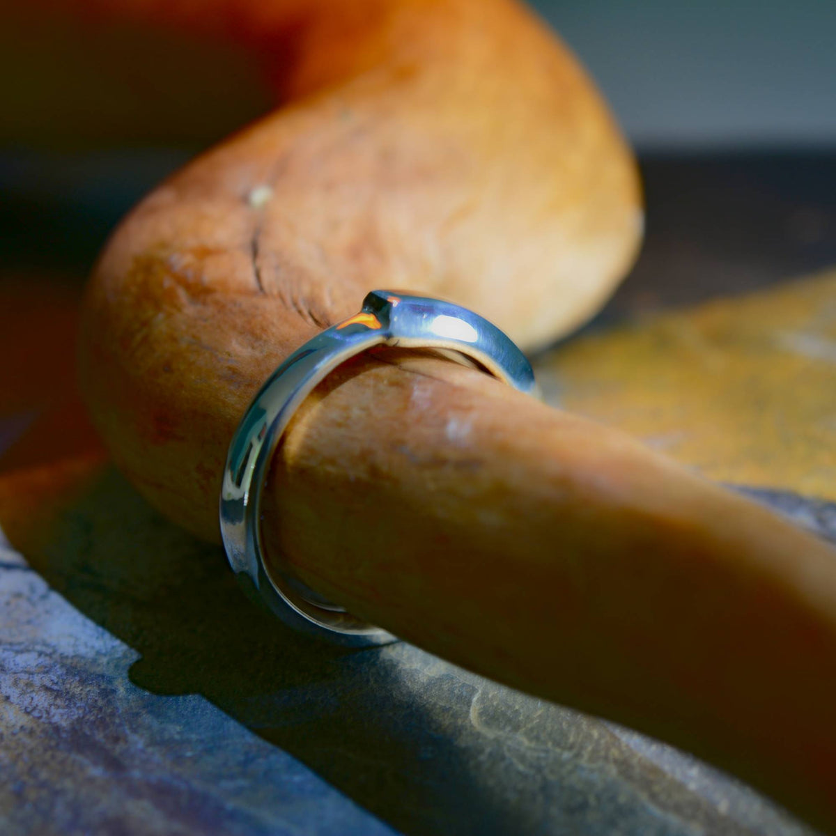 Uroboros #2 Silver Ring
