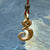Monkey Pendant in Bronze - NECKLACES