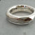 Discover Mr. Edgy: A One-of-a-Kind Solid Silver Ring with a Faceted Surface and Artistic Design - Nine Amulets 