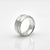 "Wavy Elegance: Sterling Silver Band with a Stunning Pattern Design" - Nine Amulets 