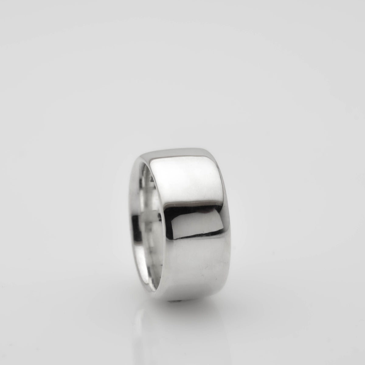 The Sleek and Stylish Sterling Silver Bullet Ring - Nine Amulets 