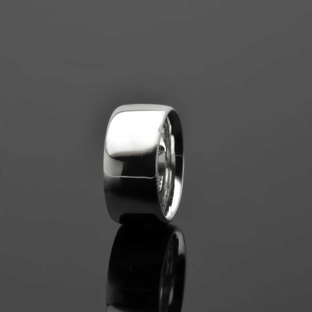 The Sleek and Stylish Sterling Silver Bullet Ring - Nine Amulets 