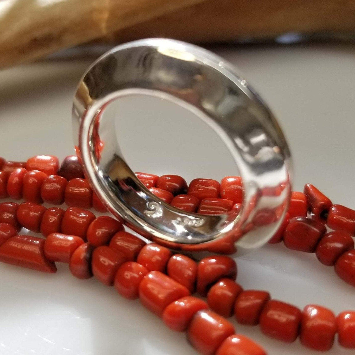 Warrior Disk I: Bold Attitude and Artistic Flair in a Thick, Attractive Sterling Silver Ring - Nine Amulets 