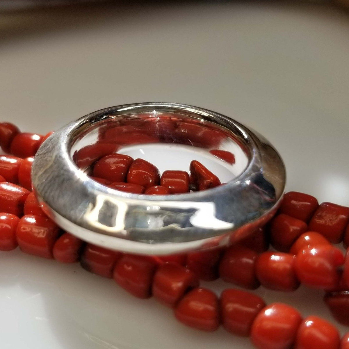 Warrior Disk I: Bold Attitude and Artistic Flair in a Thick, Attractive Sterling Silver Ring - Nine Amulets 