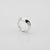 Graceful Beauty of Florence: Handcrafted Sterling Silver Ring with a Dome Shape and Smooth Lines - Nine Amulets 