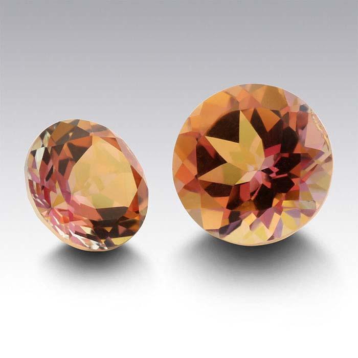 &quot;Organic Elegance: Handcrafted Silver Ring with Exquisite Carvings and Orange Topaz&quot; - Nine Amulets 