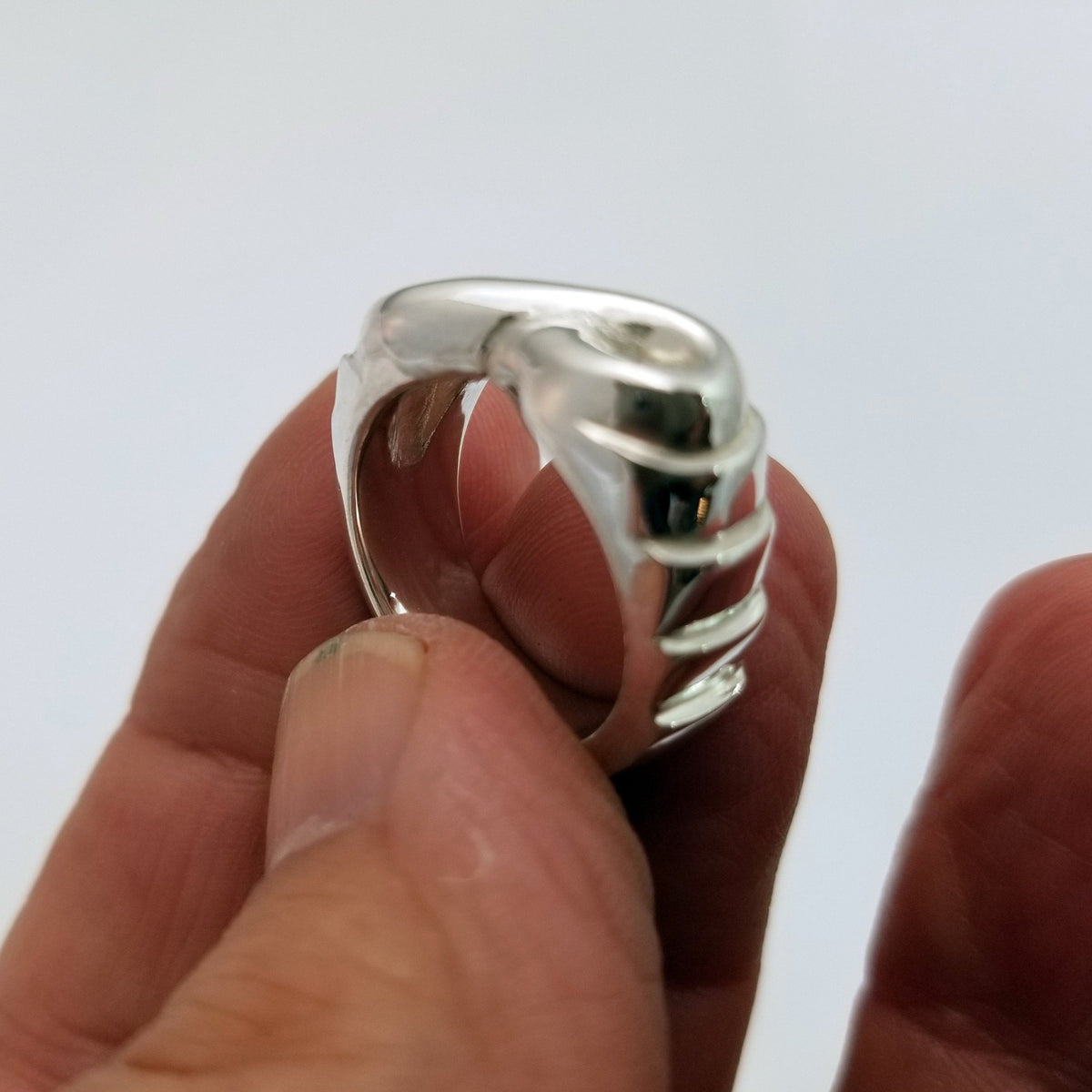 Cool unique and one of a kind infinity ring