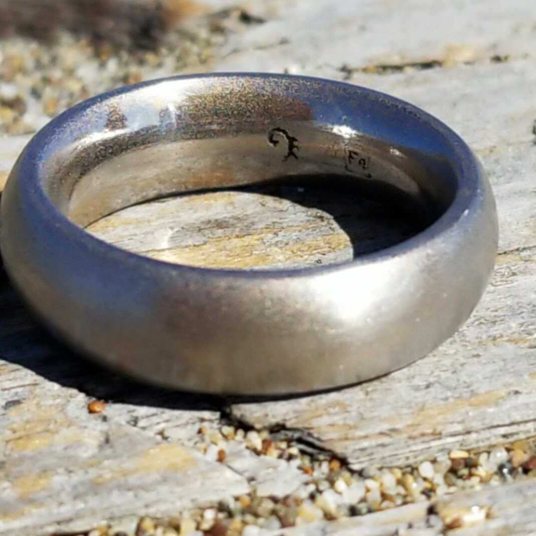 Fe iron chunky jewelry band