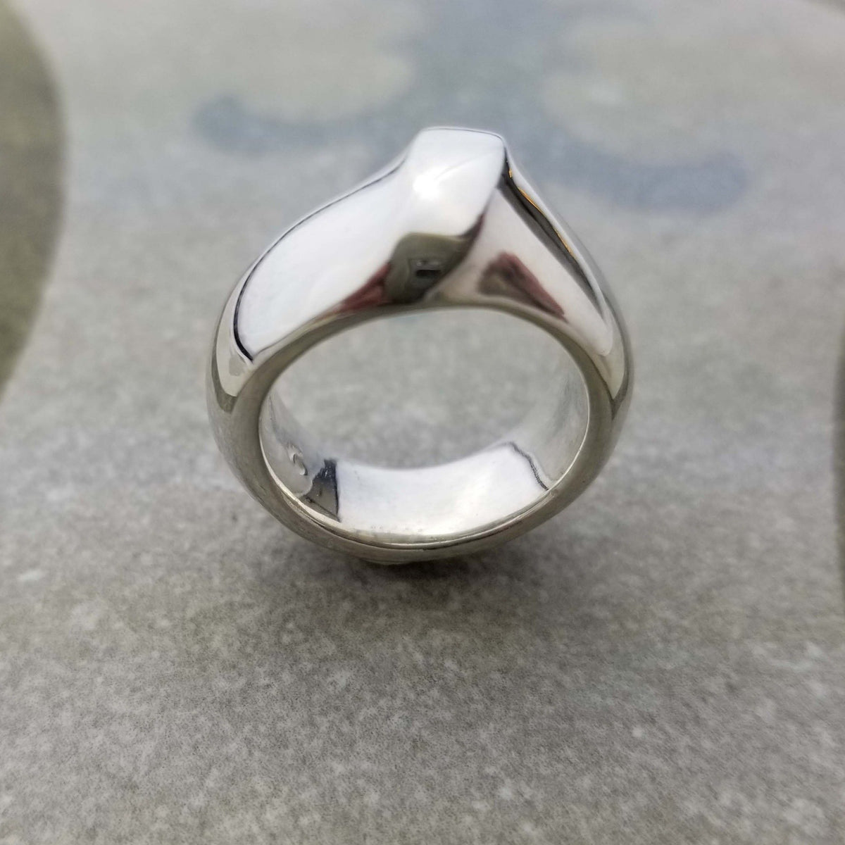Love ring with bold design