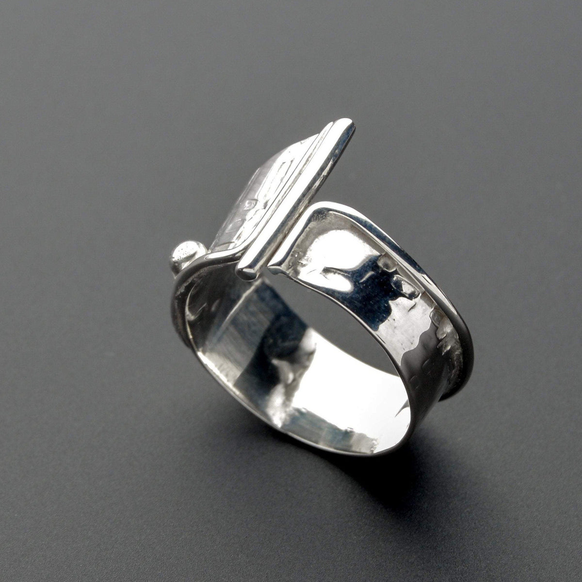 rare silver ring
