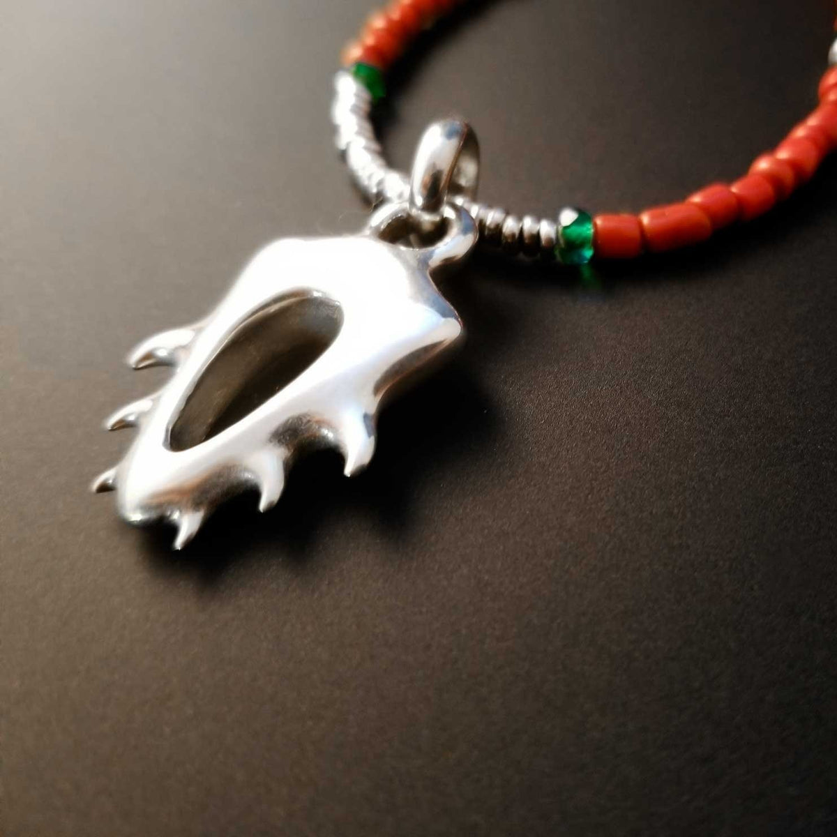 organic sterling silver sculpture
