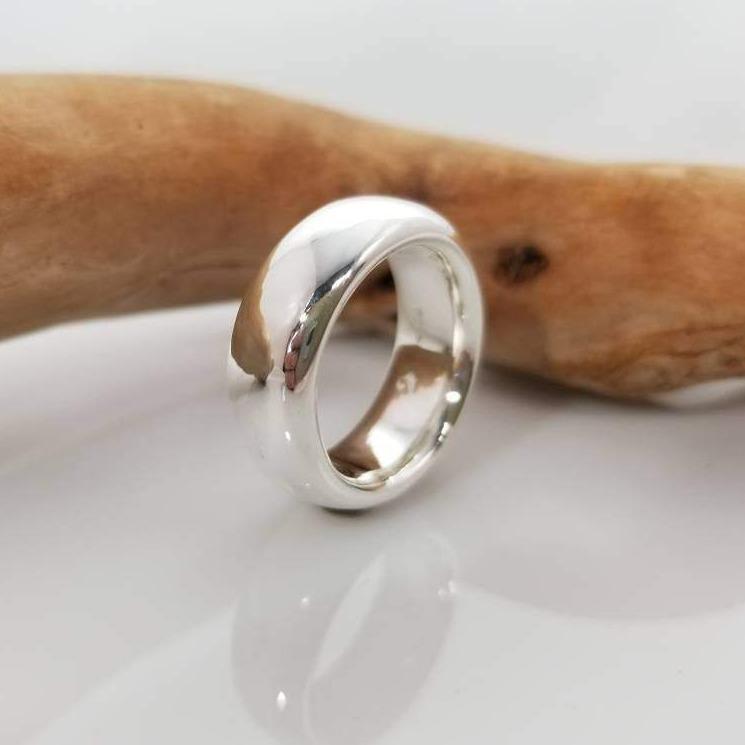 Super Fat Moon Ring | Sterling Silver.925 and Fine 