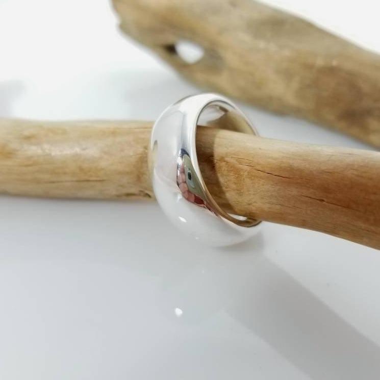 Super Fat Moon Ring | Sterling Silver.925 and Fine 
