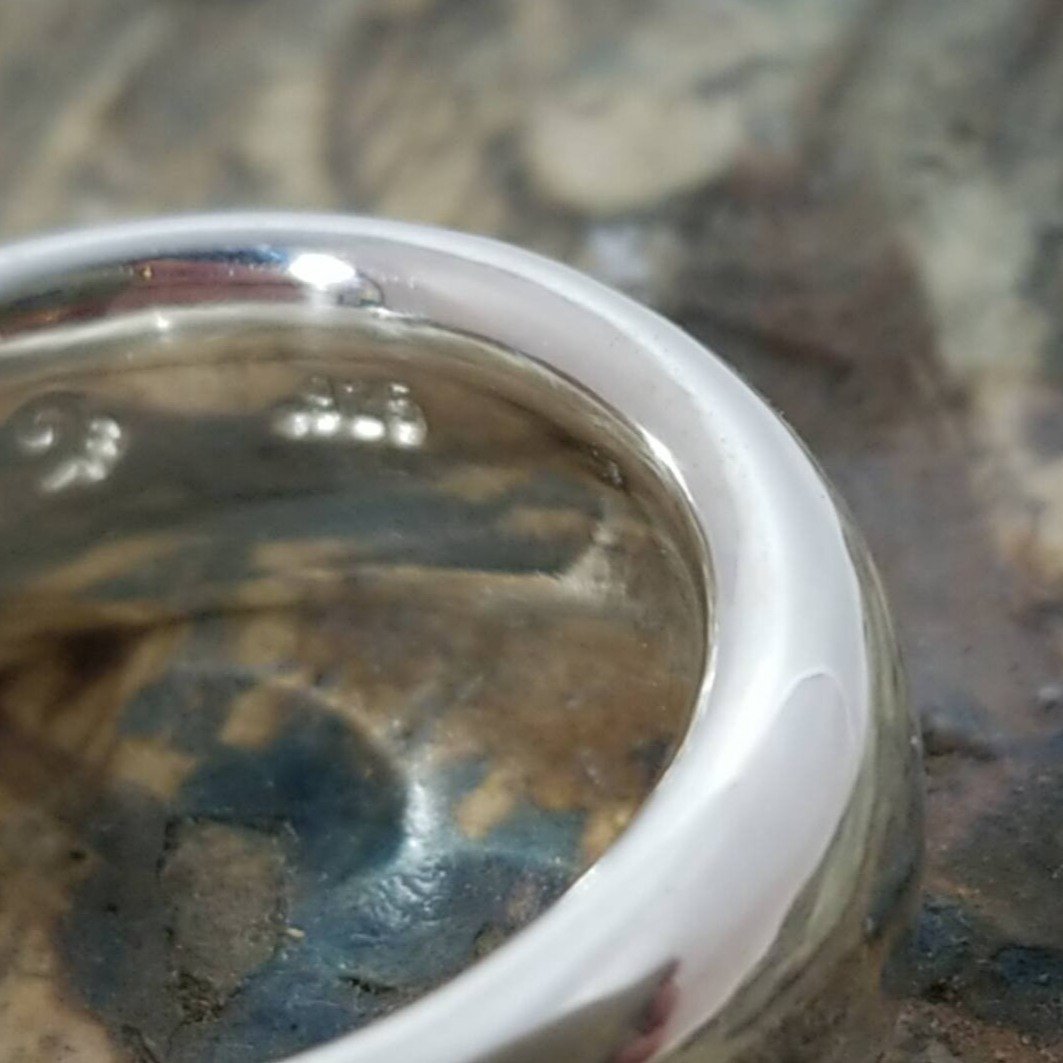 Super Fat Moon Ring | Sterling Silver.925 and Fine 