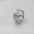 Medieval Majesty: Tarkus Solid Sterling Silver Ring with Bold, Historic Design - Nine Amulets 