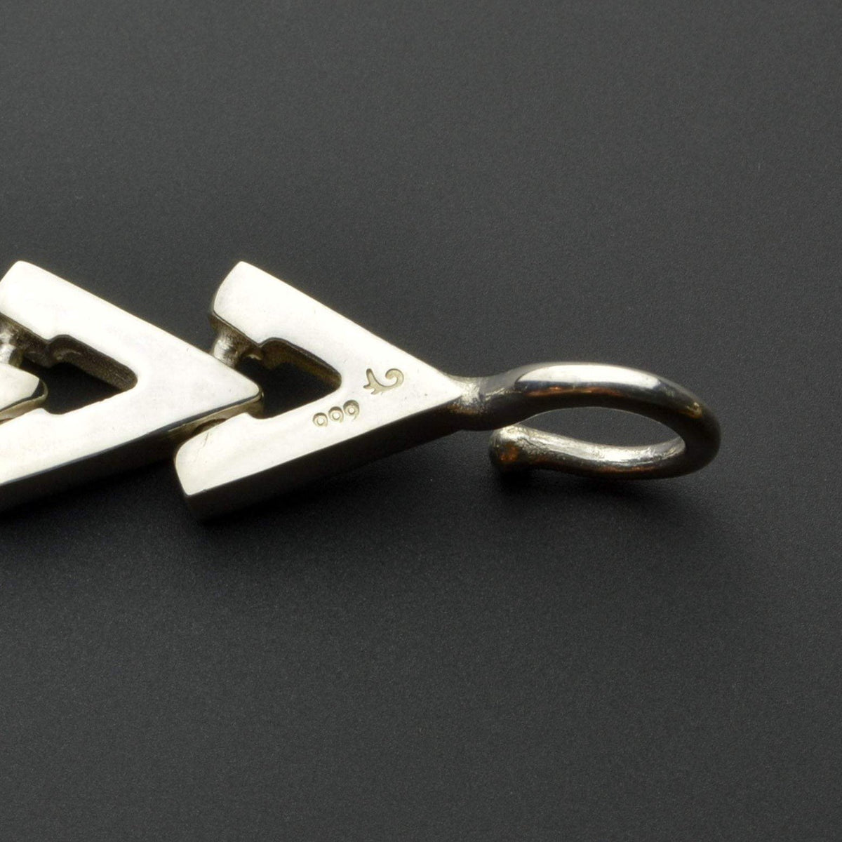 Sterling silver bracelet hook 